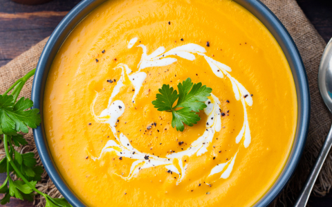 Sütőtök krémleves recept fotóval Sütőtök krémleves