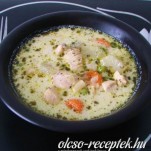 Tárkonyos csirkeleves kép