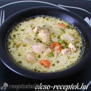 Tárkonyos csirkeleves kép