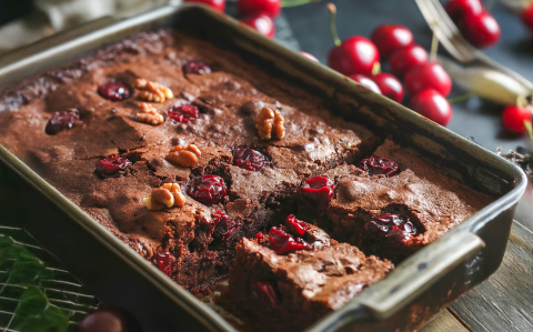 Csokis meggyes süti recept fotóval Csokis meggyes süti