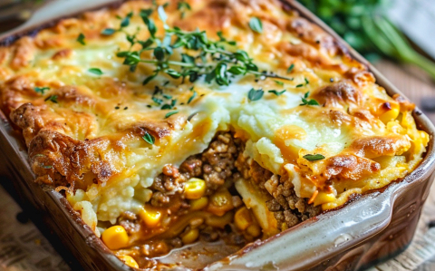 Kukoricás rakott egytál recept fotóval Kukoricás rakott egytál