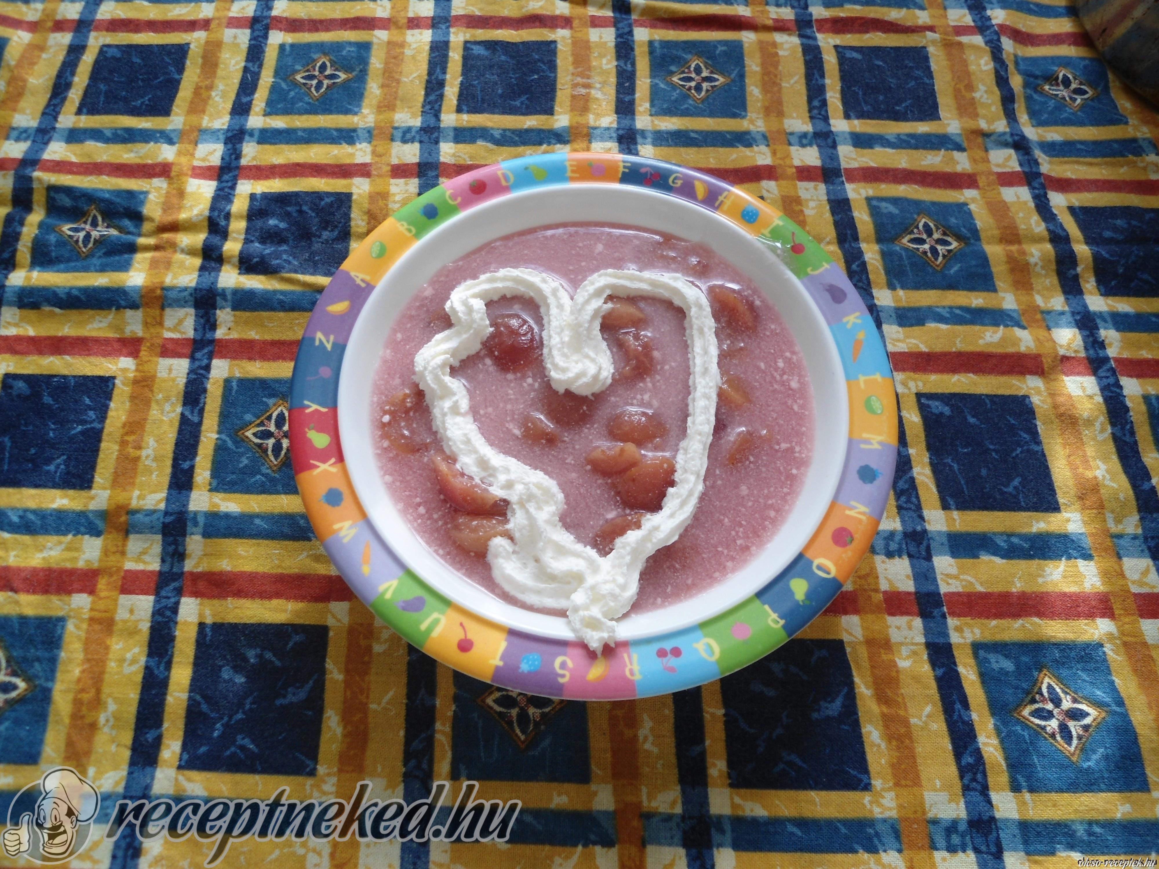 Gyümölcs leves kép