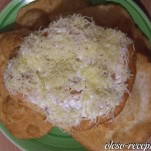 Hűtőben kelesztett lángos kép