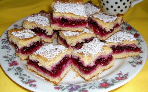 Meggyes linzer, másként recept fotóval Meggyes linzer, másként