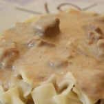 Tejfölös hús kép