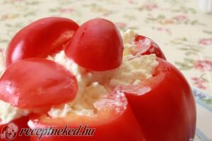 Túróval töltött paprika kép
