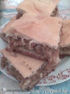 A gyümölcsös-pudingos kocka receptje