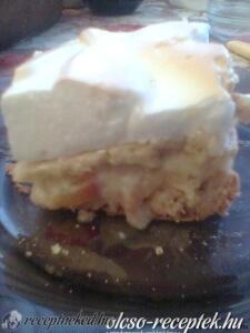 Pudingos barackos krémes kép