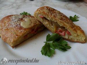 Töltött pizza kép