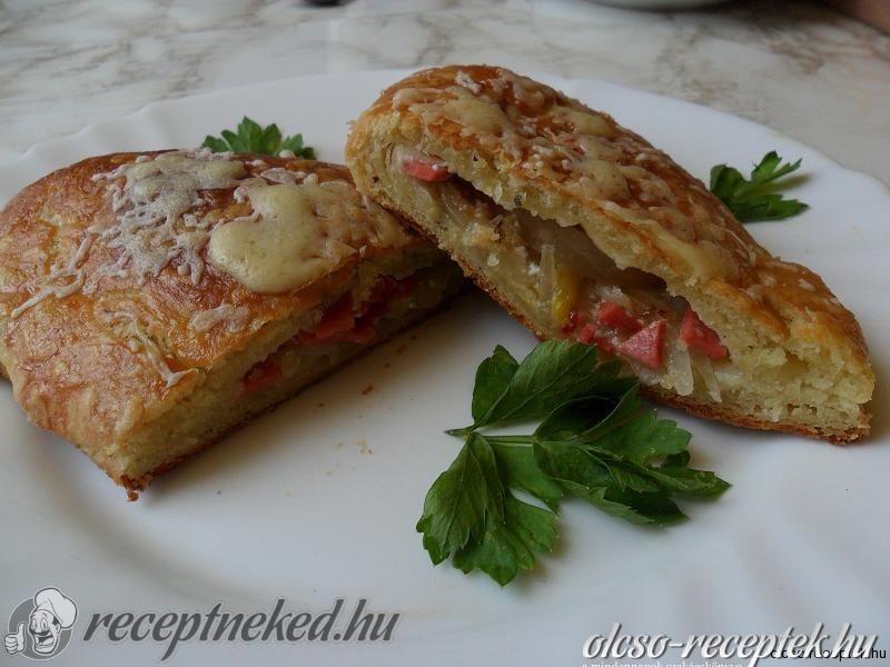 Töltött pizza kép