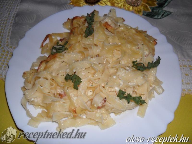 Csopaki rakott metélt kép