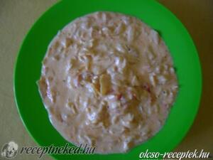 Tejfölös lecsó kép