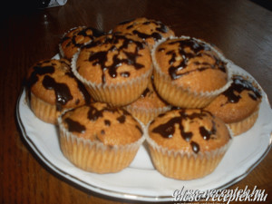 Búvártúrós muffin kép