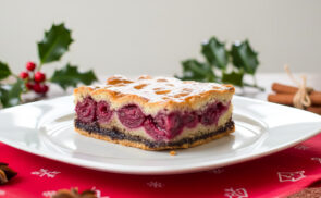 Zsuzsi meggyes-mákos pitéje