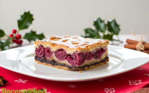 Zsuzsi meggyes-mákos pitéje