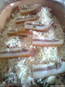 Réteges rakott tarja kép