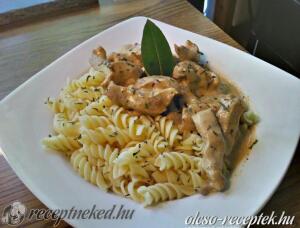 Tárkonyos tokány kép