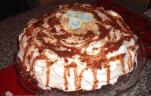 Mogyorós-vaníliás torta