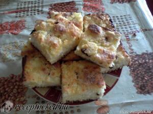 "Lusta asszony" túrós süteménye