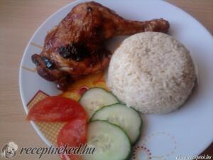 Mézes-mázas csirke kép