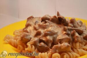 Gombás tokány kép