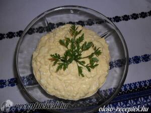 Tojáskrém mustárral és majonézzel