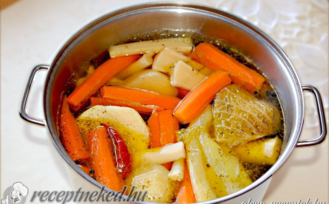 Csontleves recept fotóval Csontleves