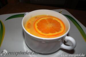 Narancskrém leves kép