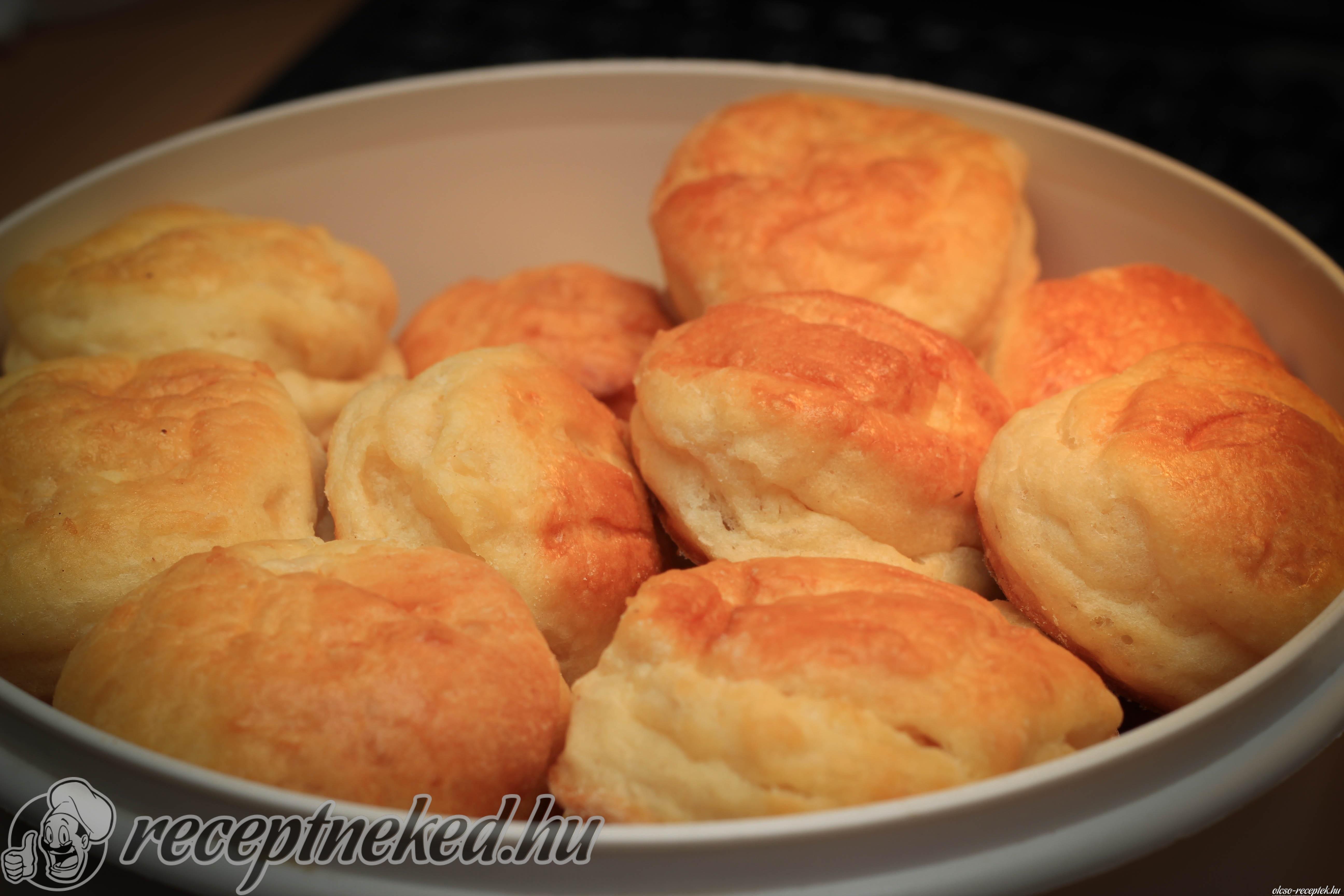 Aludttejes pogácsa kép