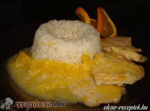 Narancsos-csirkemell kép