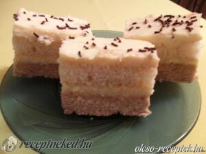 Gesztenyés szelet sütés nélkül kép