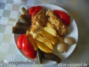 Káposztás-mustáros tarja