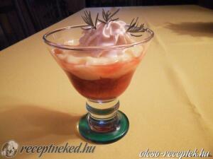 Eperzselés pudingkehely