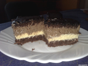 Capuccino szelet kép