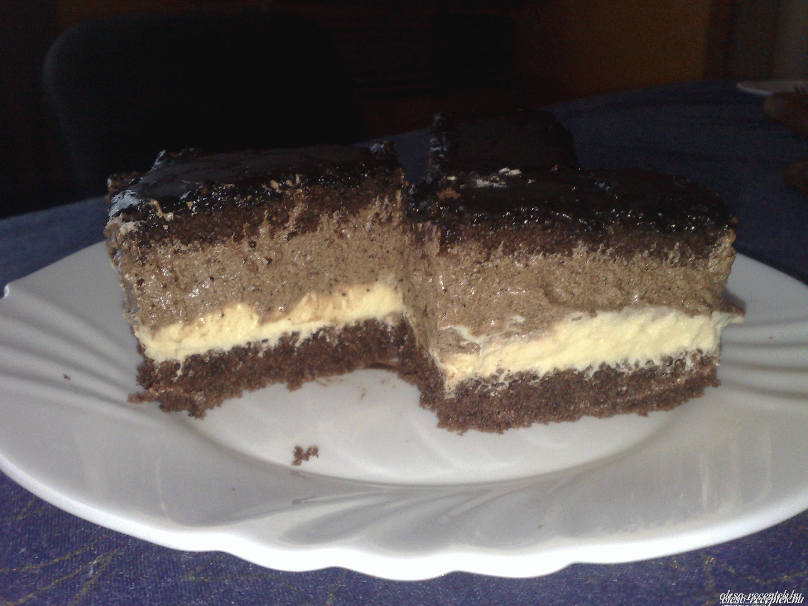 Capuccino szelet kép