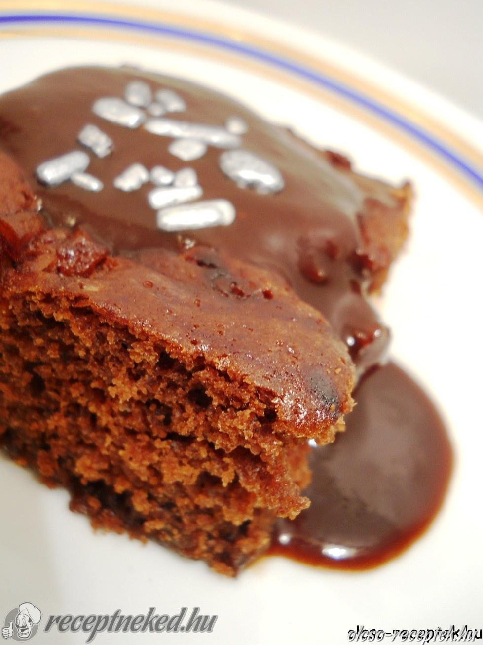 Csokitorta saját levében