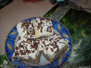 Gesztenyés babapiskótás süti