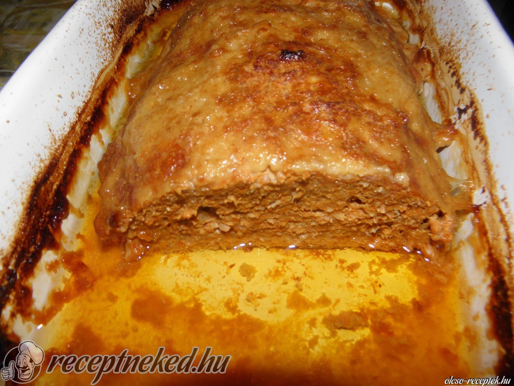 Egybensült fasírt kép