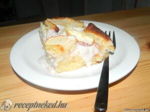 Sztracsatellás-almás sütemény