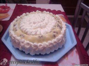 Gesztenyés puding torta kép