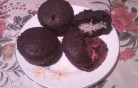 Csokoládés-túros muffin