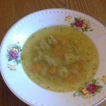 májgombóc leves kép