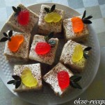 Kekszes tejfölös süti