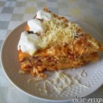 Spagetti torta kép