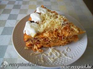 Spagetti torta kép