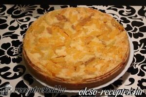 Barackos piskóta kép