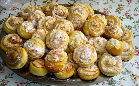 Kókuszos csiga recept fotóval Kókuszos csiga