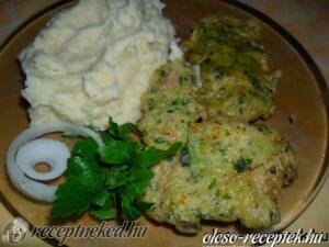 Párizsi csirkemell krumplipürével