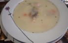 Tárkonyos csirkeragu leves