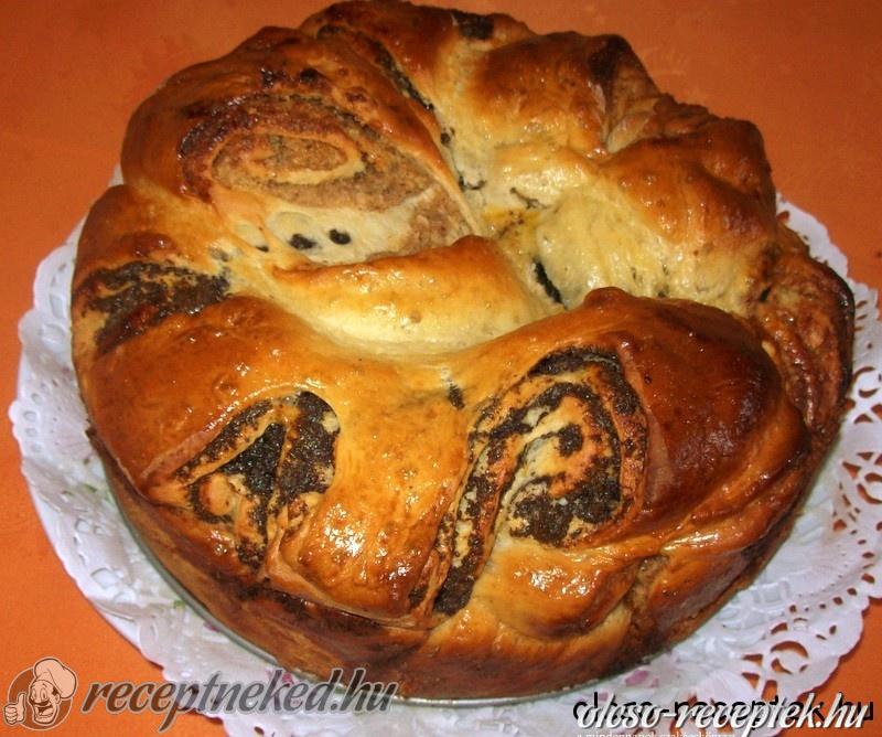 Diós-mákos kalács